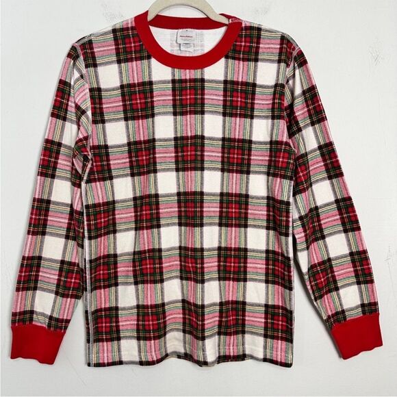 Hanna Andersson Other - Hanna Andersson Women's Size M Long Sleeve Pajama Top Organic Cotton Plaid